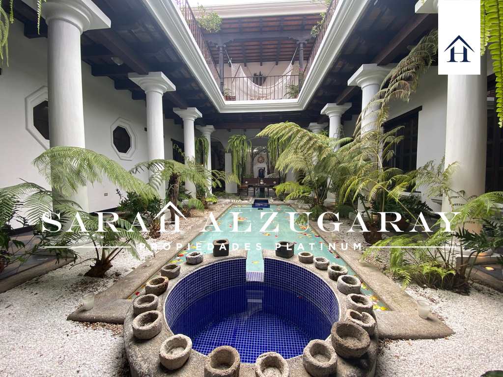 CASA ESPECTACULAR AMUEBLADA 4 HAB / COND. EXCLUSIVO ANTIGUA