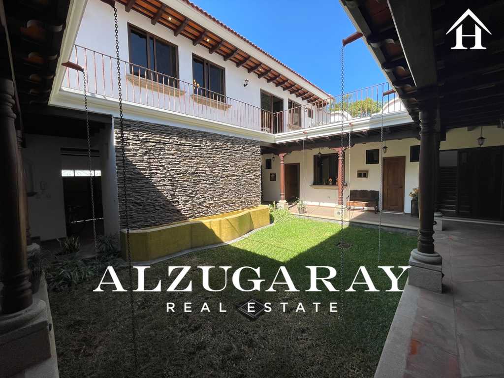 CASA COLONIAL, COND. EXCLUSIVO 6 HAB/ A 2 MINS DE CASCO ANTIGUA